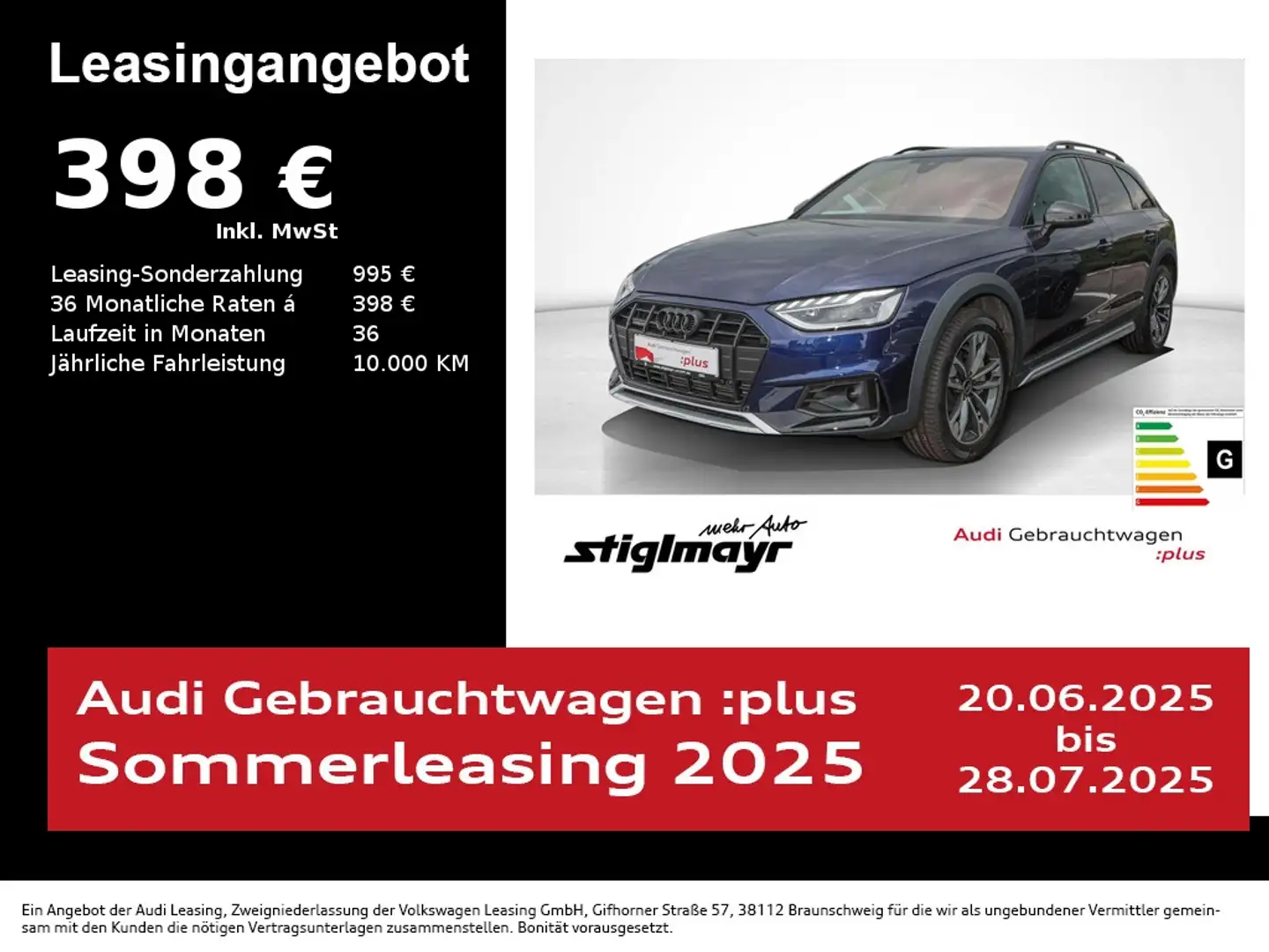 Audi A4 allroad 45 TFSI quattro KAM+MATRIX+NAVI+18´ Blau - 1