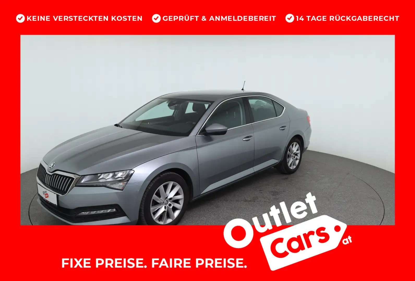 Skoda Superb 4x4 Ambition TDI DSG Grau - 1