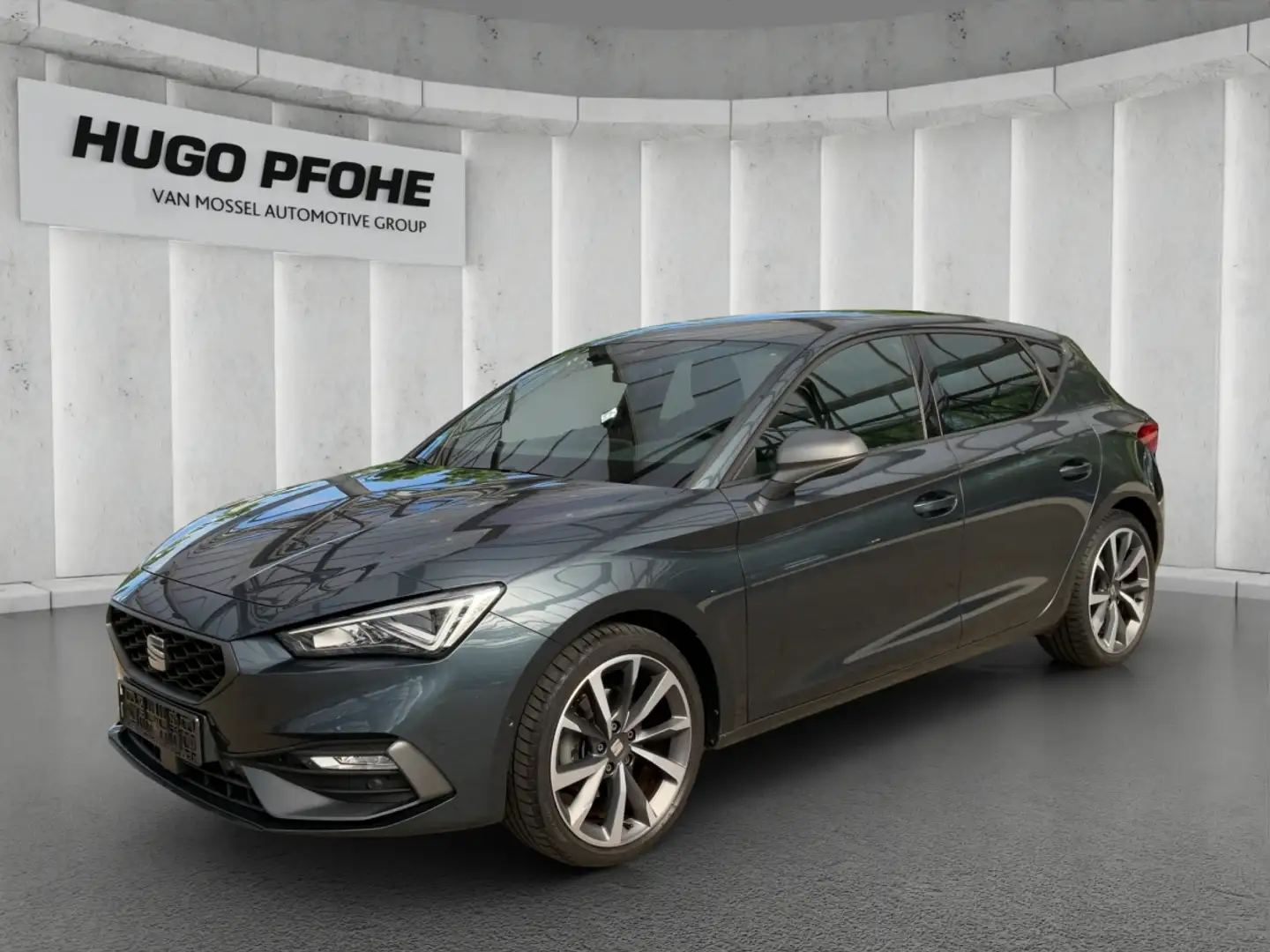 SEAT Leon 1.5 eTSI FR OPF (EURO 6d) LED SHZ SpurH Gris - 1
