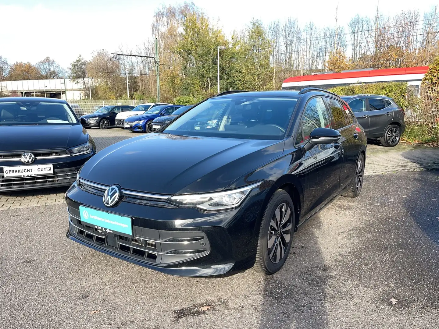 Volkswagen Golf VIII Variant 1.5 TSI DSG GOAL Navi AHK 360° Schwarz - 1