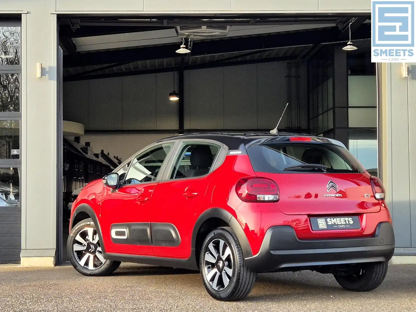Citroen C3 1.2 Shine |Clima|Navi|Carplay|LED|Cruise|PDC Rouge - 2