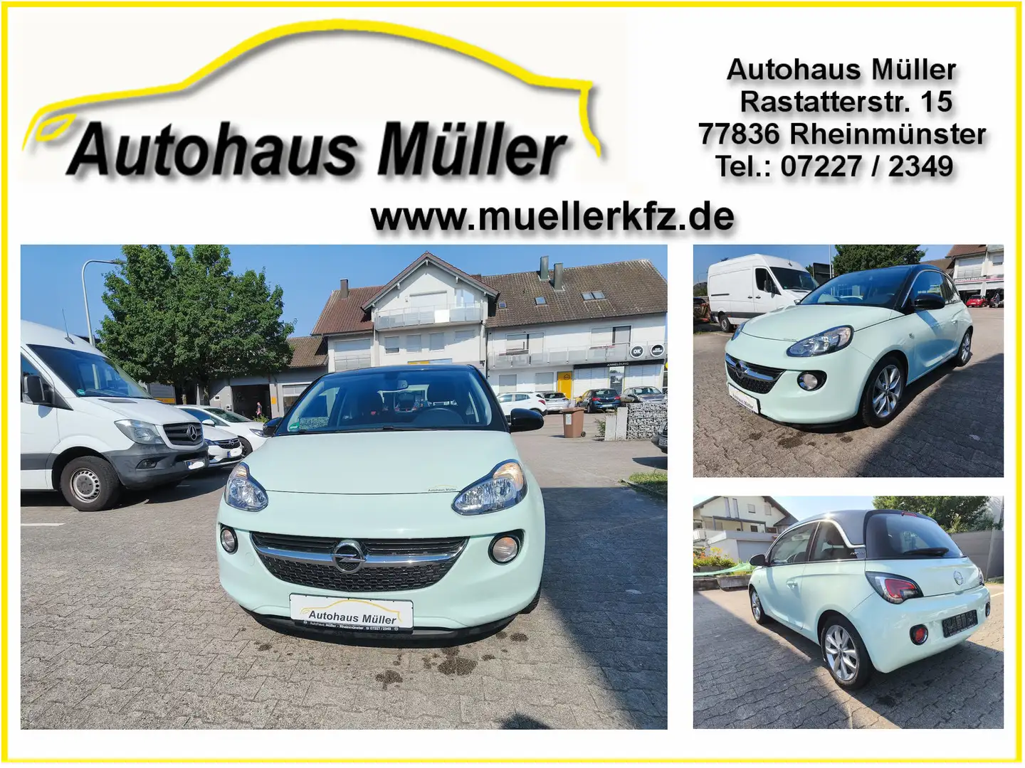 Opel Adam Jam ecoFlex Groen - 1