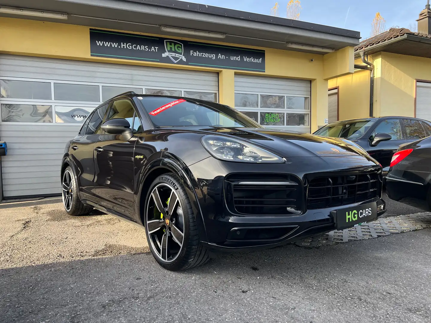 Porsche Cayenne E-Hybrid*Sportdesign 22"*Matrix-LED*Luftfeder* Schwarz - 2