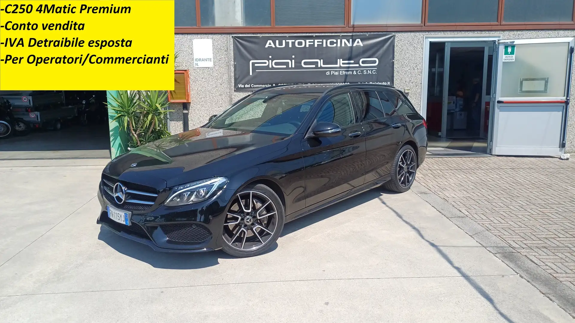 Mercedes-Benz C 250 Classe C-S205 2014 SW SW d Premium 4matic auto 9m Nero - 1