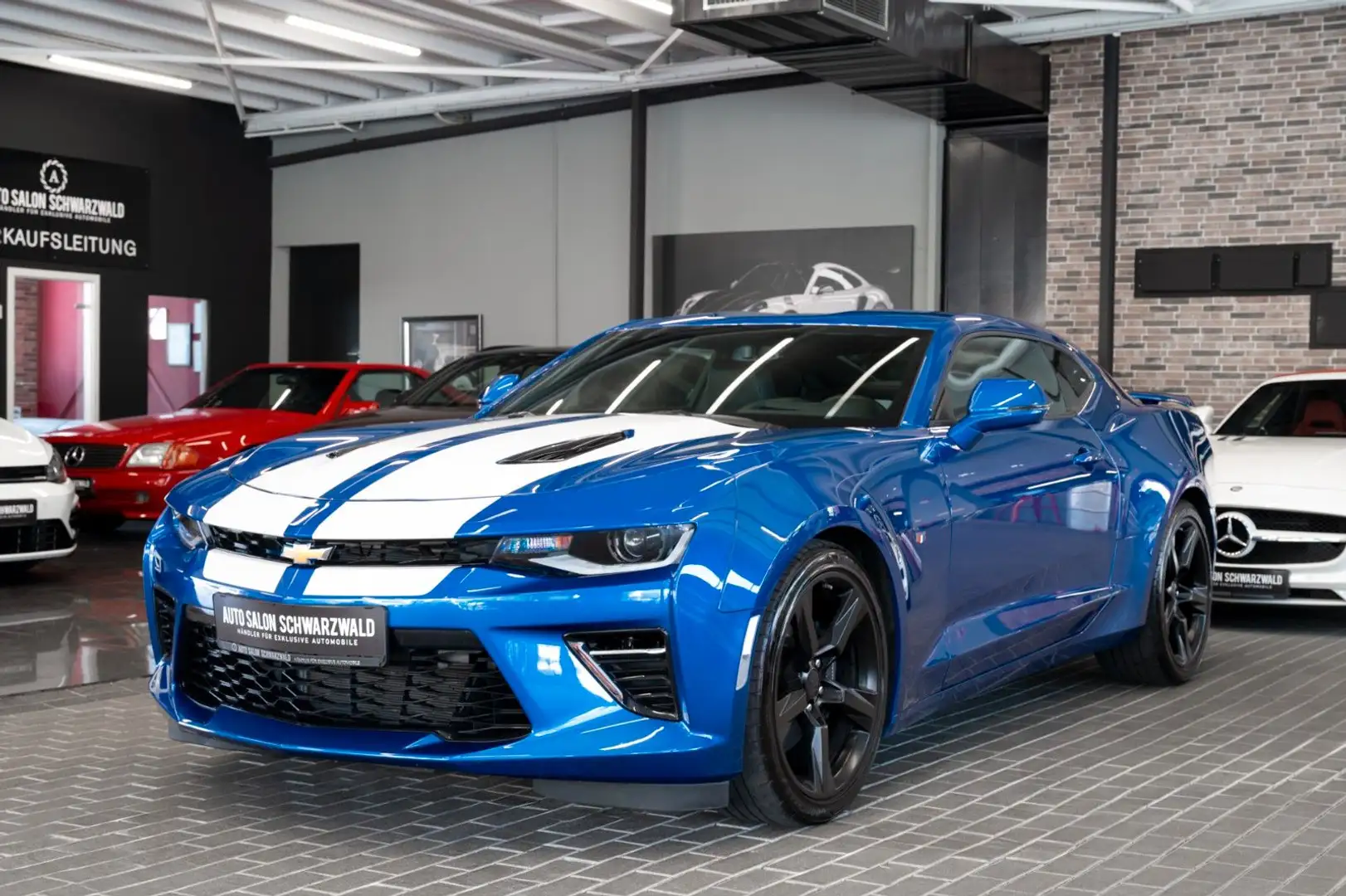 Chevrolet Camaro Coupé V8 Schalter|MAGNETIC-RIDE|BOSE|1.HD Mavi - 2