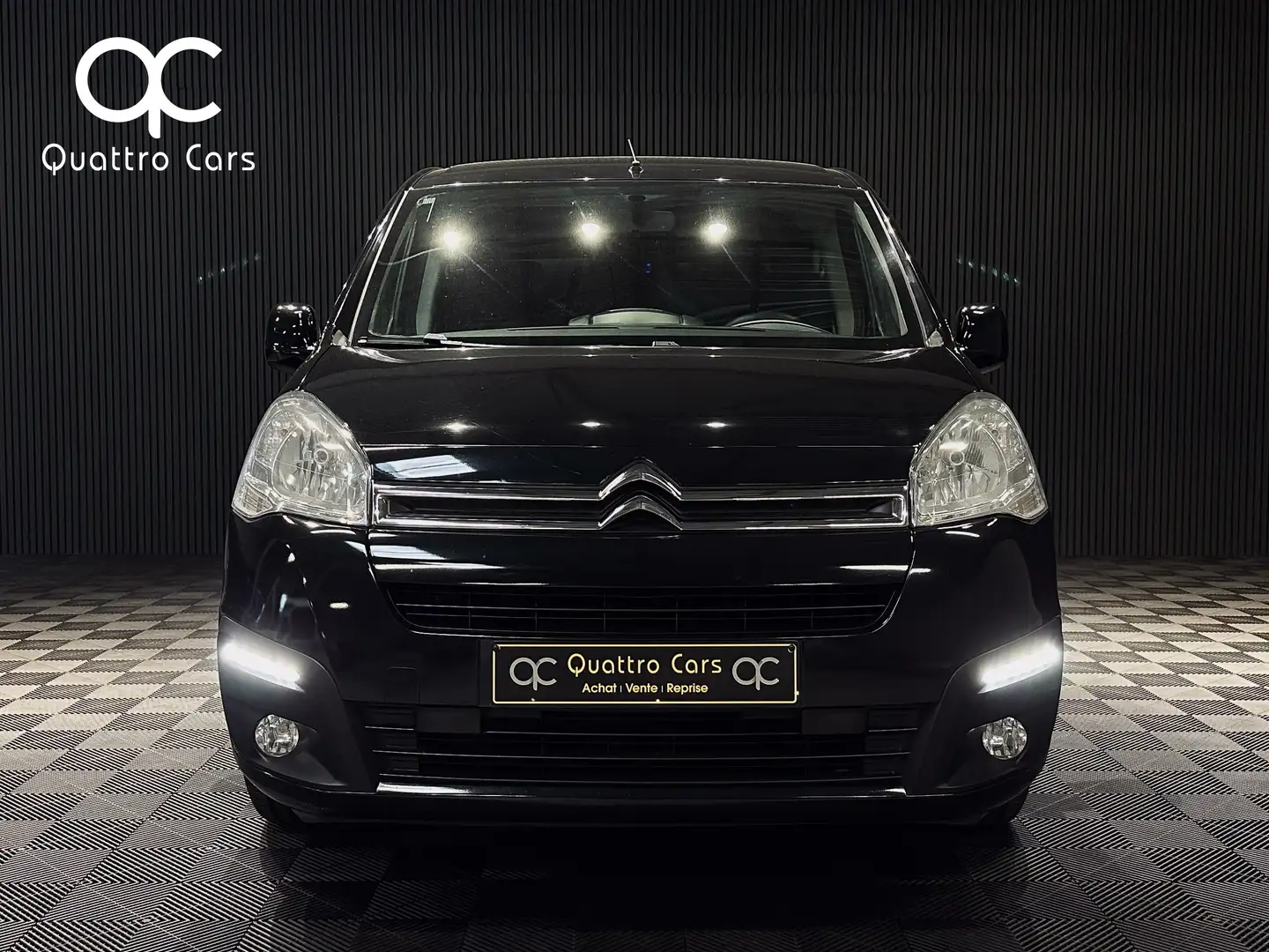 Citroen Berlingo 1.6 Diesel - 3 Places - Clim - Att Remorque - Led Nero - 2