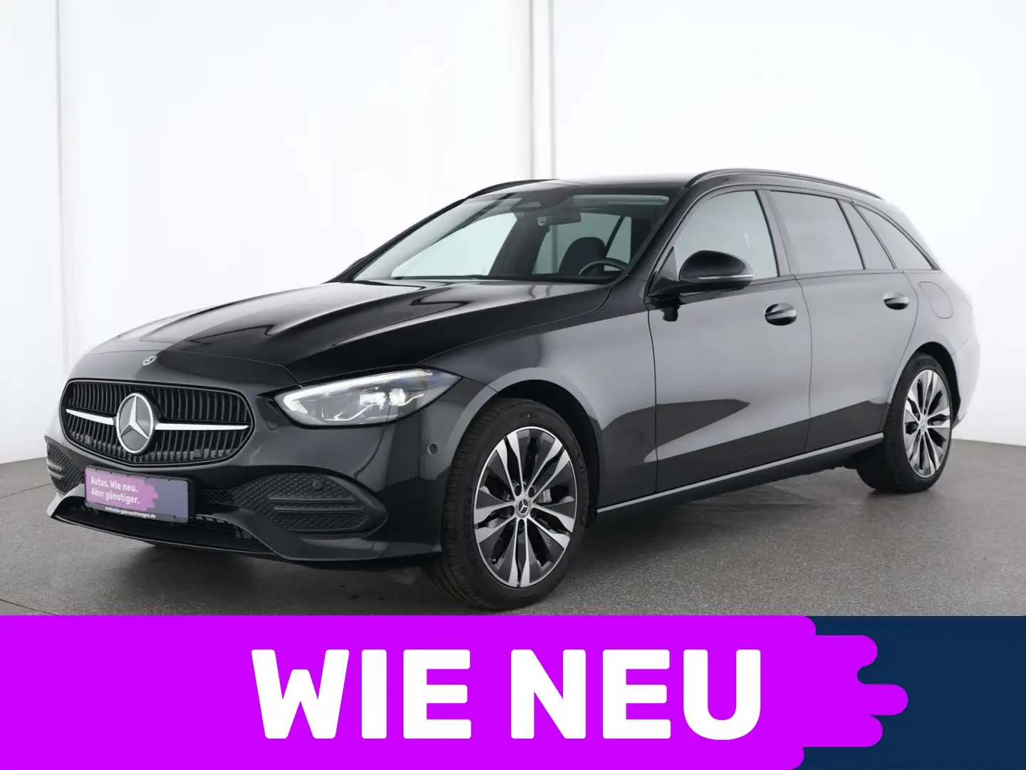 Mercedes-Benz C 300 e Avantgarde Kamera|AHK|LED|Tempomat|SHZ Zwart - 1