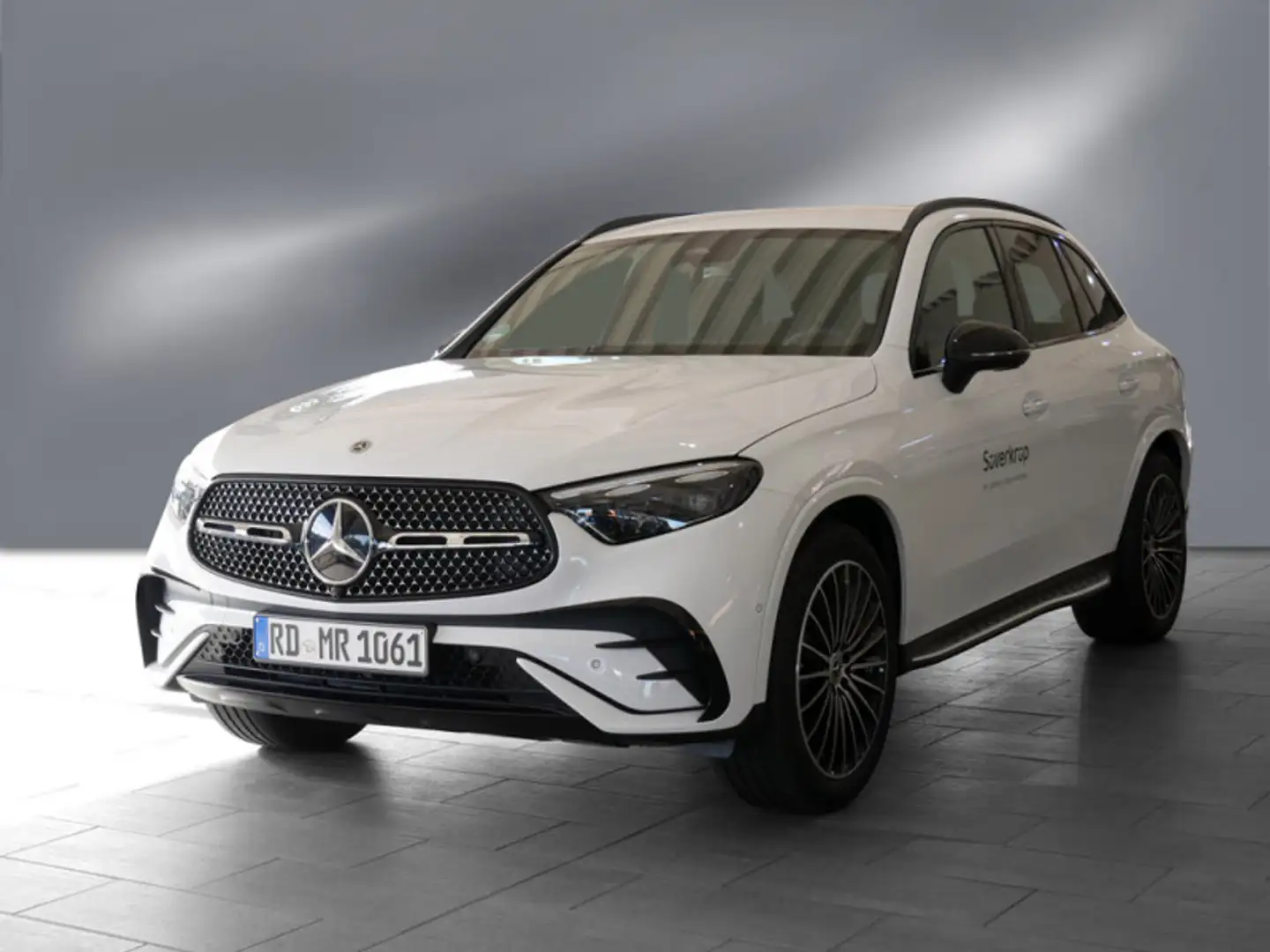Mercedes-Benz GLC 220 d 4M AMG NIGHT MEMO 360 AHK DISTR KAMERA Weiß - 2
