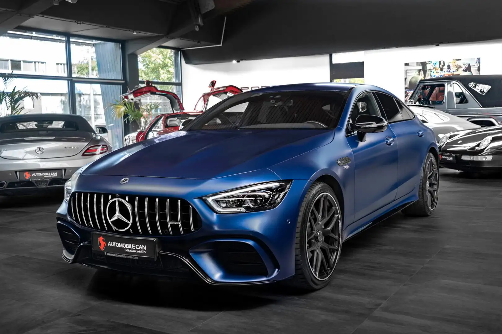 Mercedes-Benz AMG GT 43 4M+ #V8-STYLE #MANUFAKTUR #MAGNO #21" Bleu - 1