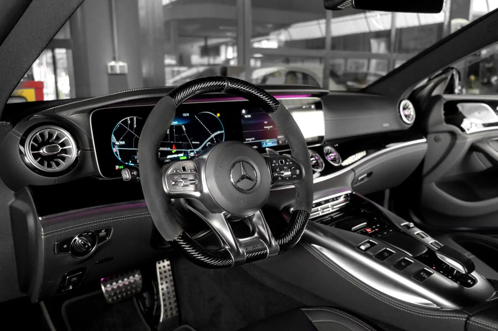 Mercedes-Benz AMG GT 43 4M+ #V8-STYLE #MANUFAKTUR #MAGNO #21" Bleu - 2