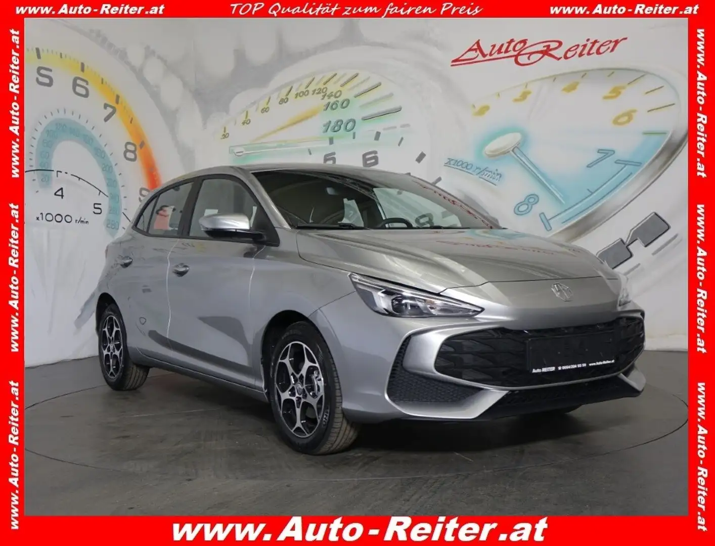 MG MG3 1,5 Comfort *NAVI, TEMPOMAT, RFK* Silber - 1