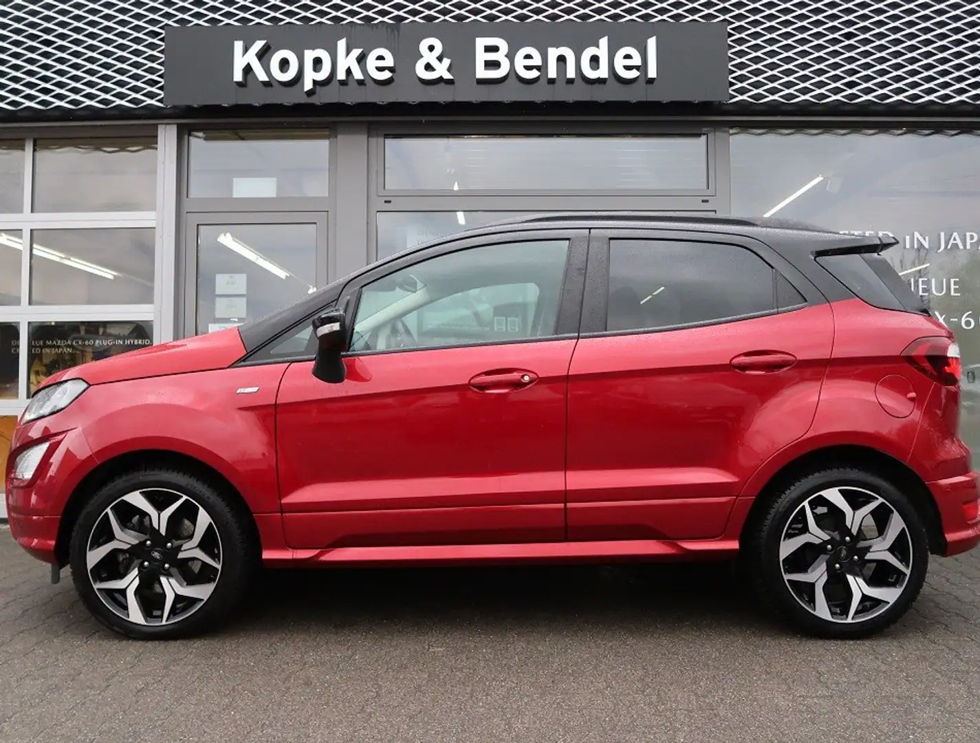 Ford EcoSport 1,0 EcoBoost*Vollausstattung*Topzustand* ST-Line 1 Rood - 2