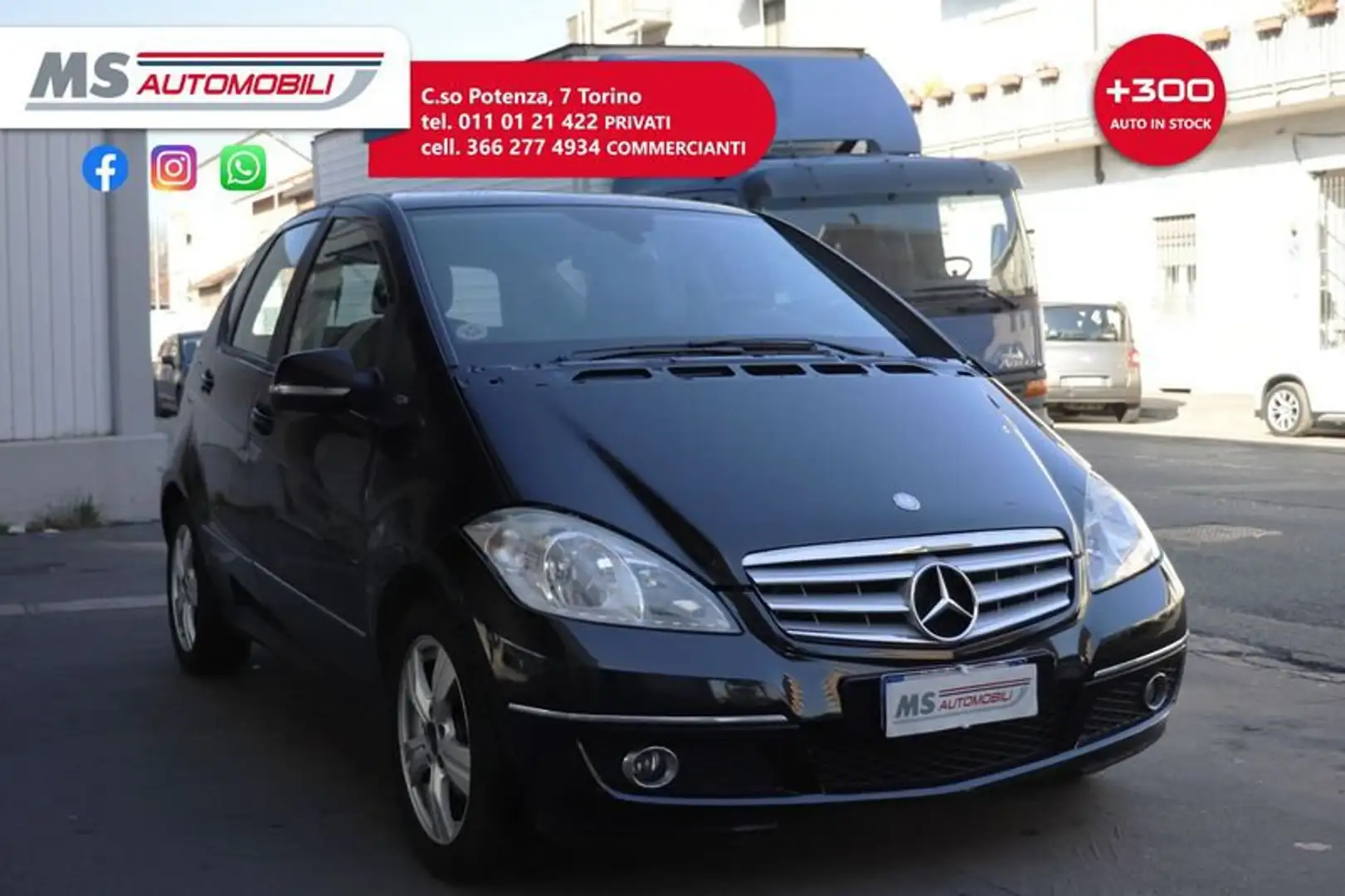 Mercedes-Benz A 180 A 180 CDI Avantgarde Unicopoprietario Schwarz - 1