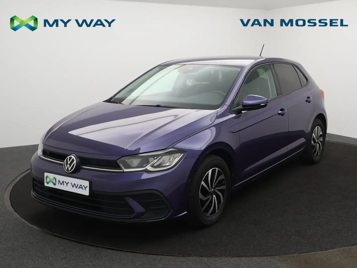 Volkswagen Polo Polo Life 1.0TSI 95PK *NAVI*BLTH*CRUISE*PDC*DIGITAL DASHBOARD*.. Bleu - 1