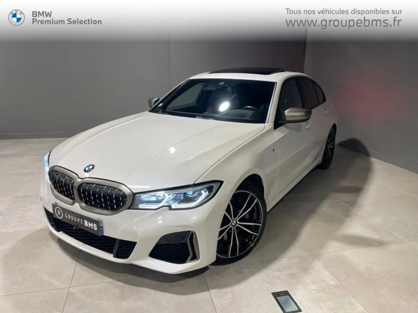 BMW 340 M340dA MH xDrive 340ch Weiß - 1
