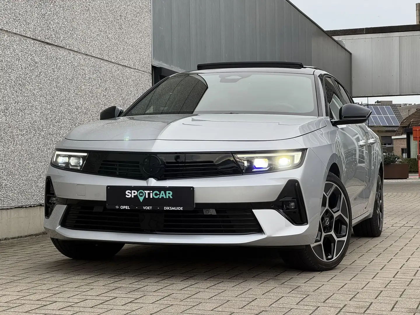 Opel Astra 1.6T 180PK PLUGIN HYBRID LEDER/OPENDAK/LEDMATRIX/ Argintiu - 1