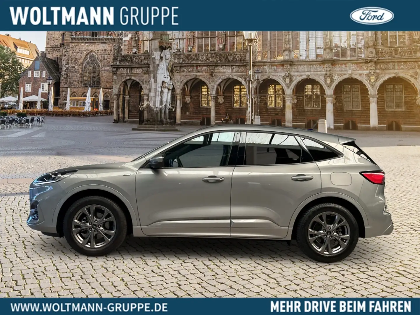 Ford Kuga ST-Line X 1.5 EcoBoost AHK-klappbar Navi Digitales Silber - 2
