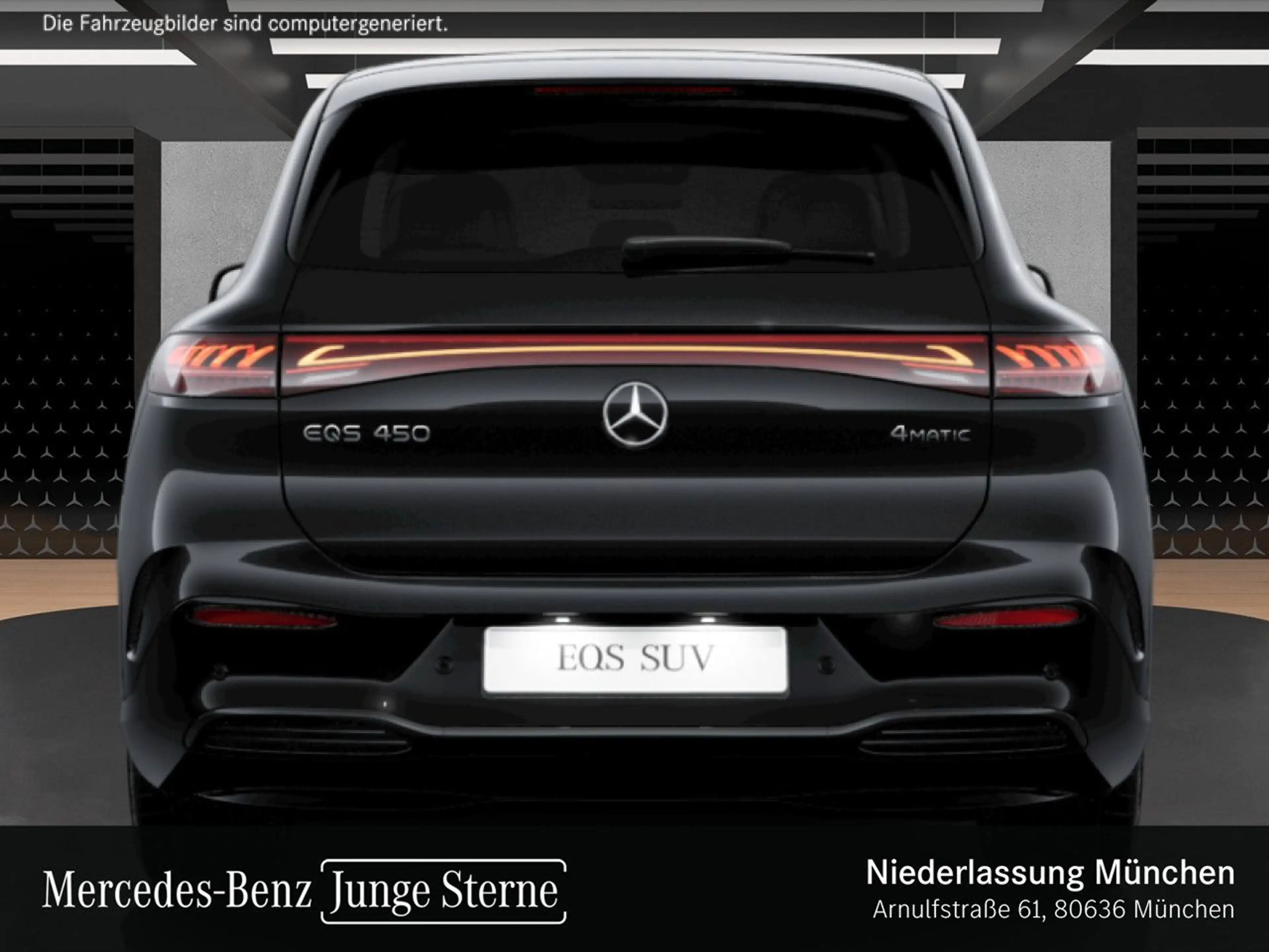 Mercedes-Benz EQS SUV EQS 450 4Matic AMG Fahrass Airmat Pano Burmester — photo 9