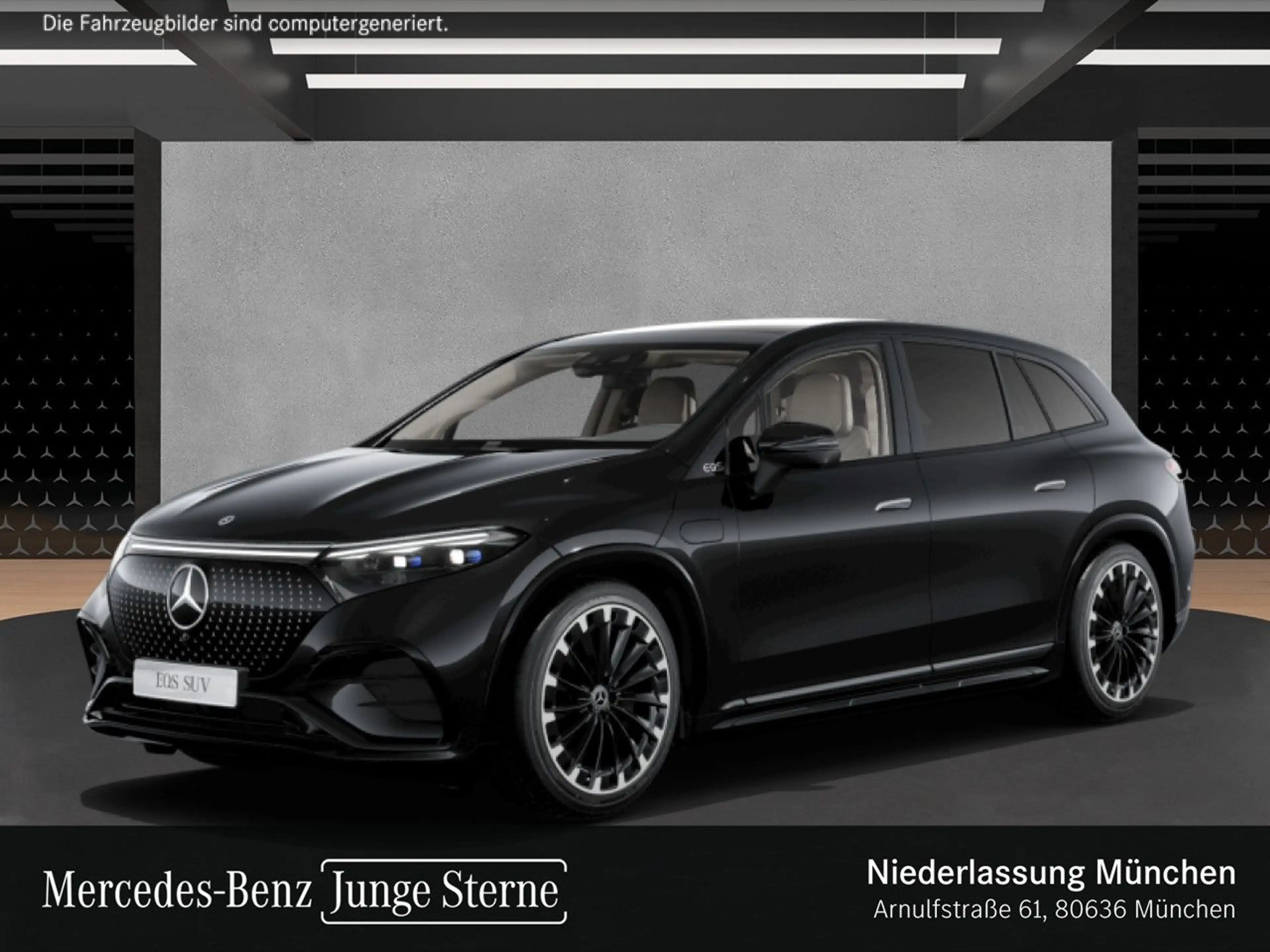Mercedes-Benz EQS SUV EQS 450 4Matic AMG Fahrass Airmat Pano Burmester — photo 14
