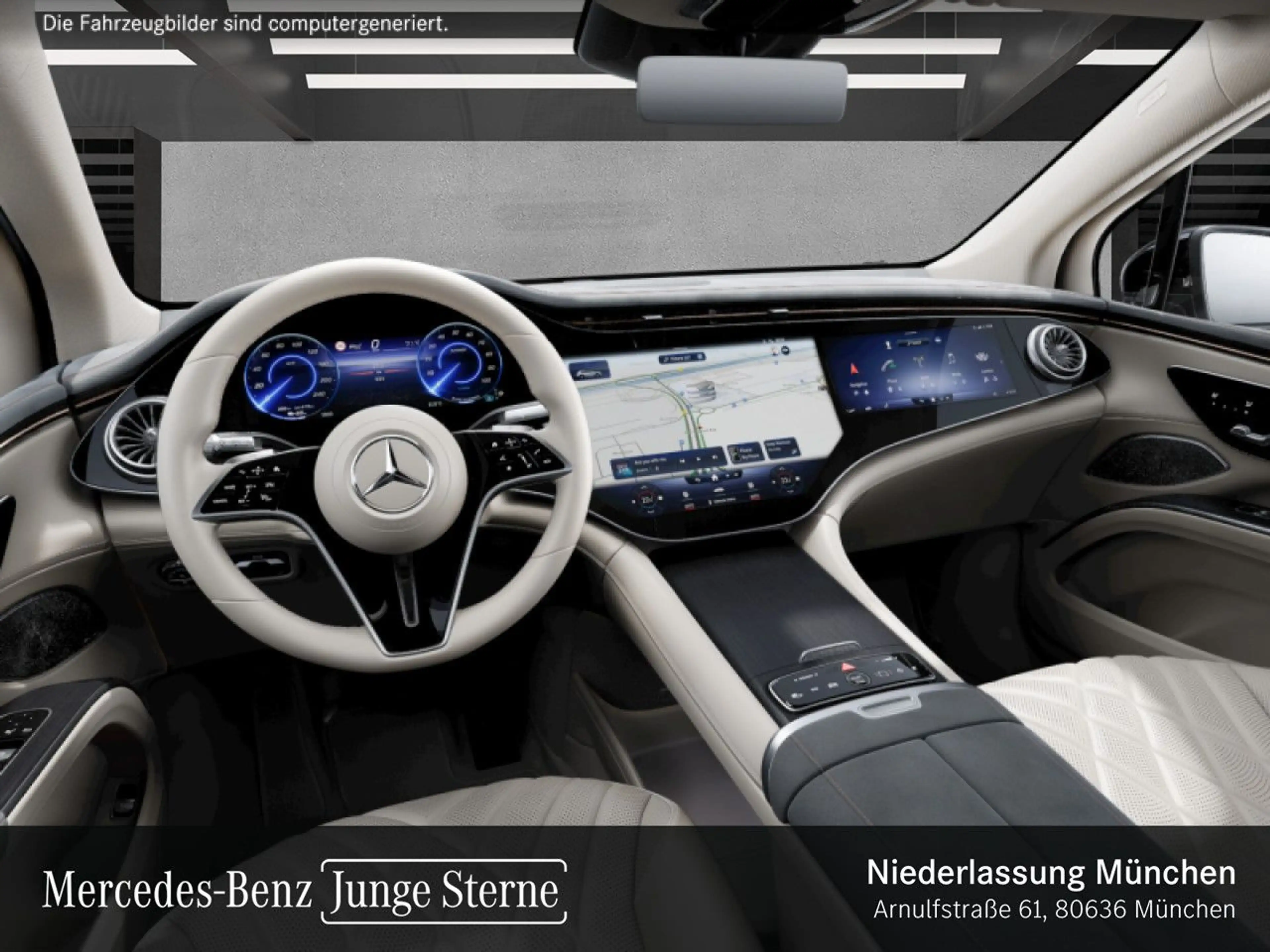 Mercedes-Benz EQS SUV EQS 450 4Matic AMG Fahrass Airmat Pano Burmester — photo 10