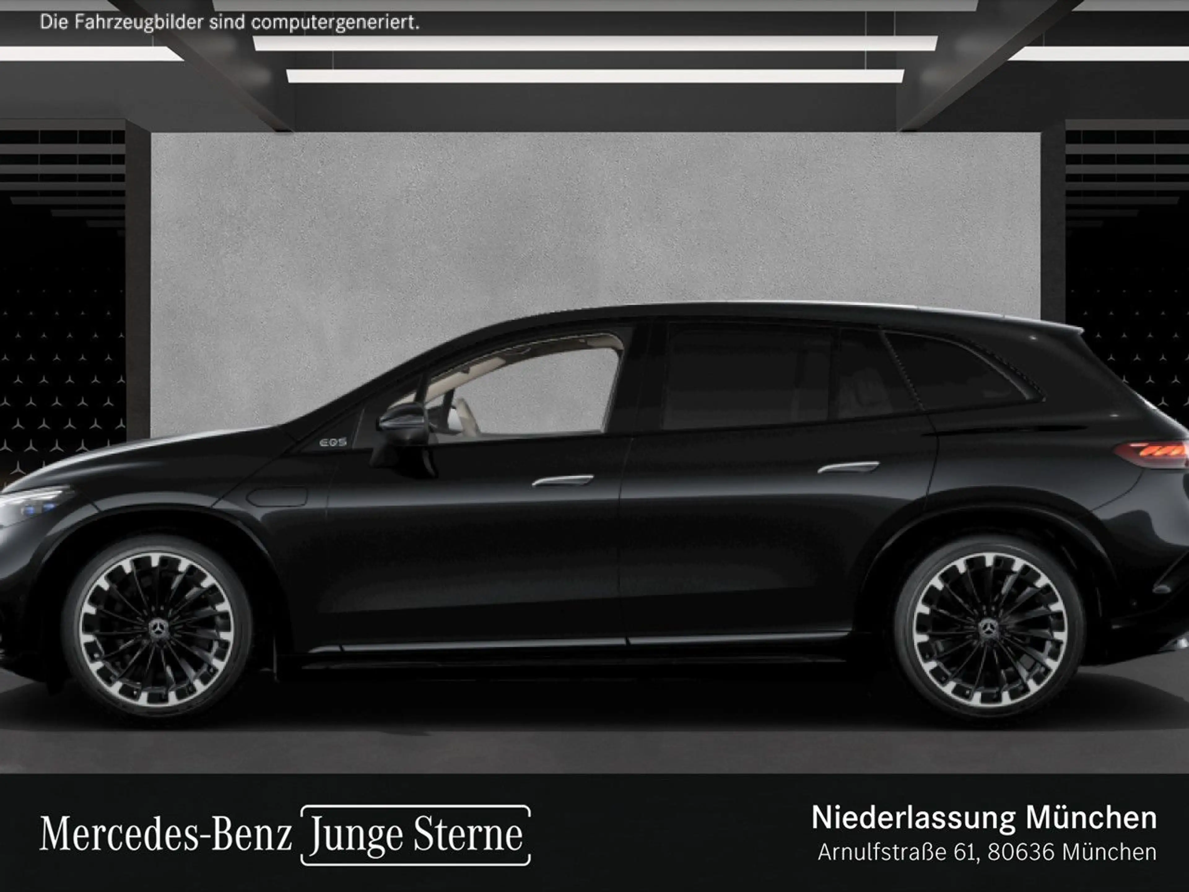 Mercedes-Benz EQS SUV EQS 450 4Matic AMG Fahrass Airmat Pano Burmester — photo 6