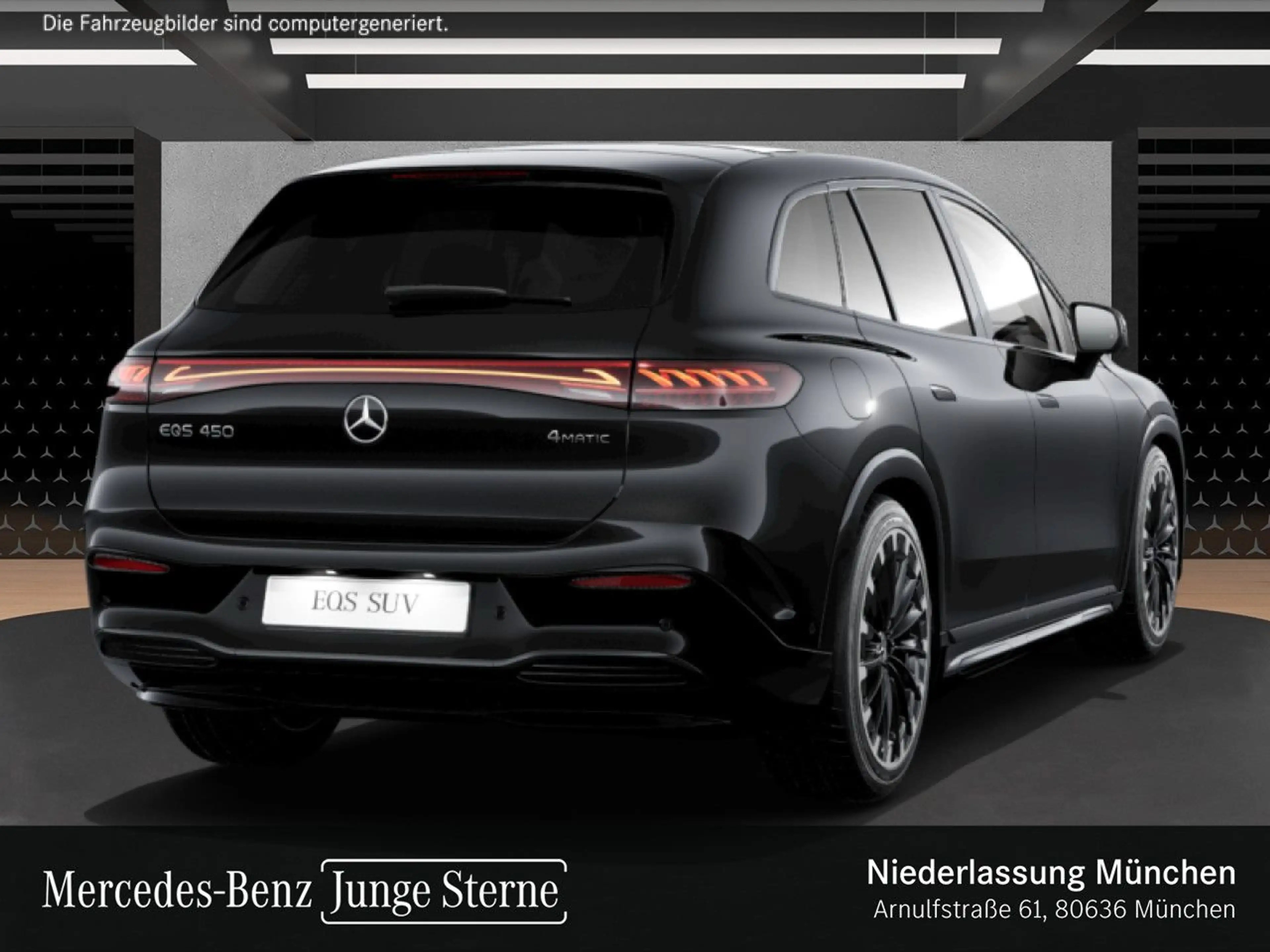 Mercedes-Benz EQS SUV EQS 450 4Matic AMG Fahrass Airmat Pano Burmester — photo 5