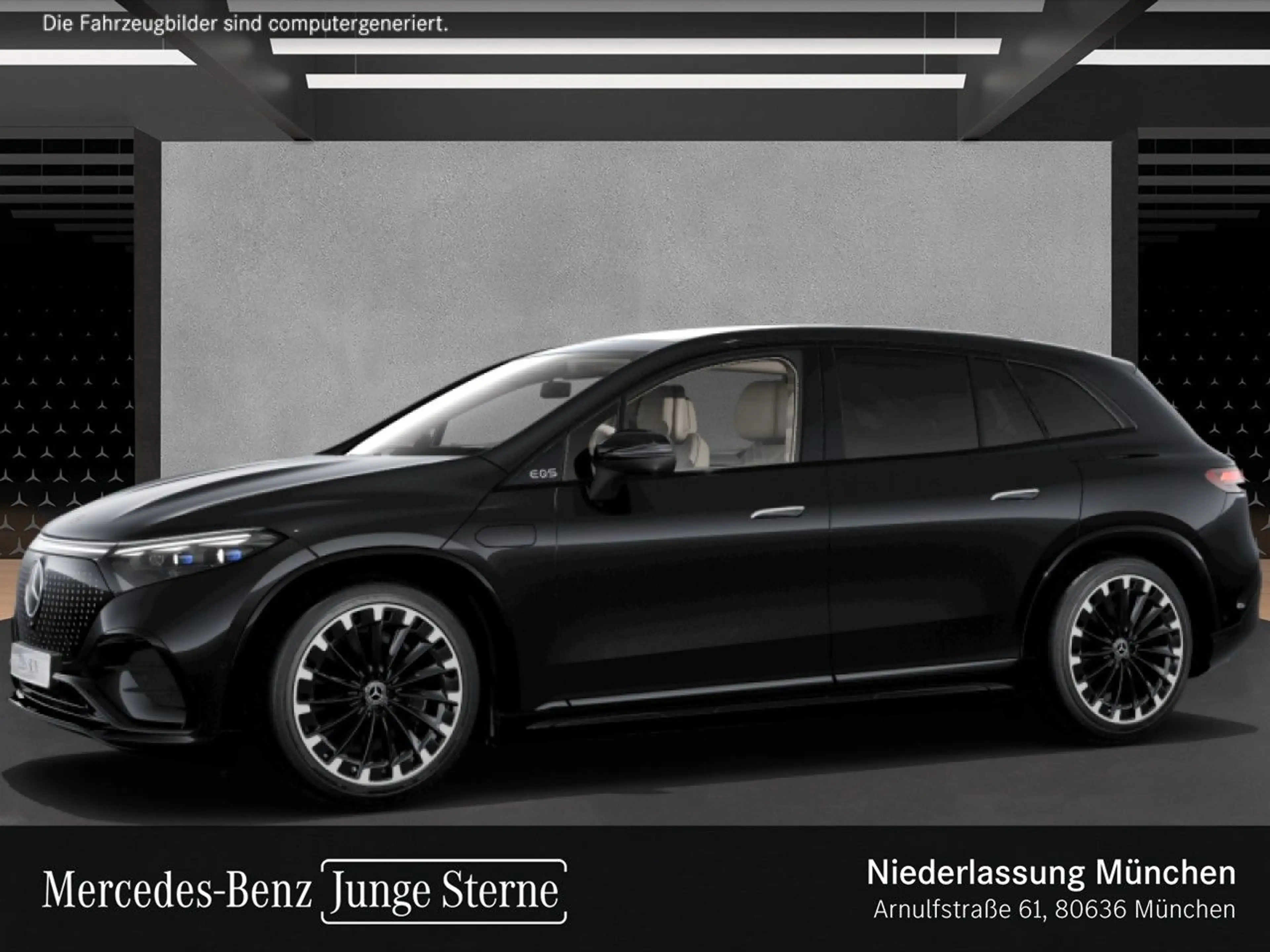 Mercedes-Benz EQS SUV EQS 450 4Matic AMG Fahrass Airmat Pano Burmester — photo 3