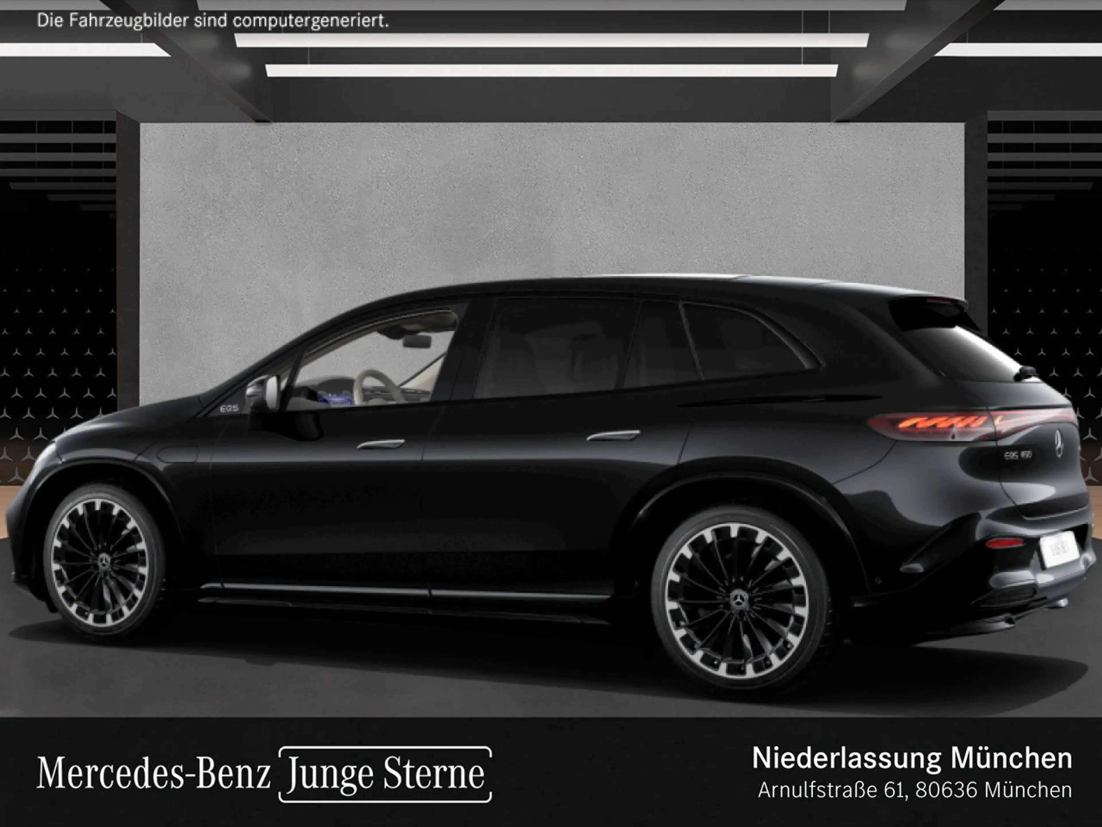 Mercedes-Benz EQS SUV EQS 450 4Matic AMG Fahrass Airmat Pano Burmester — photo 15
