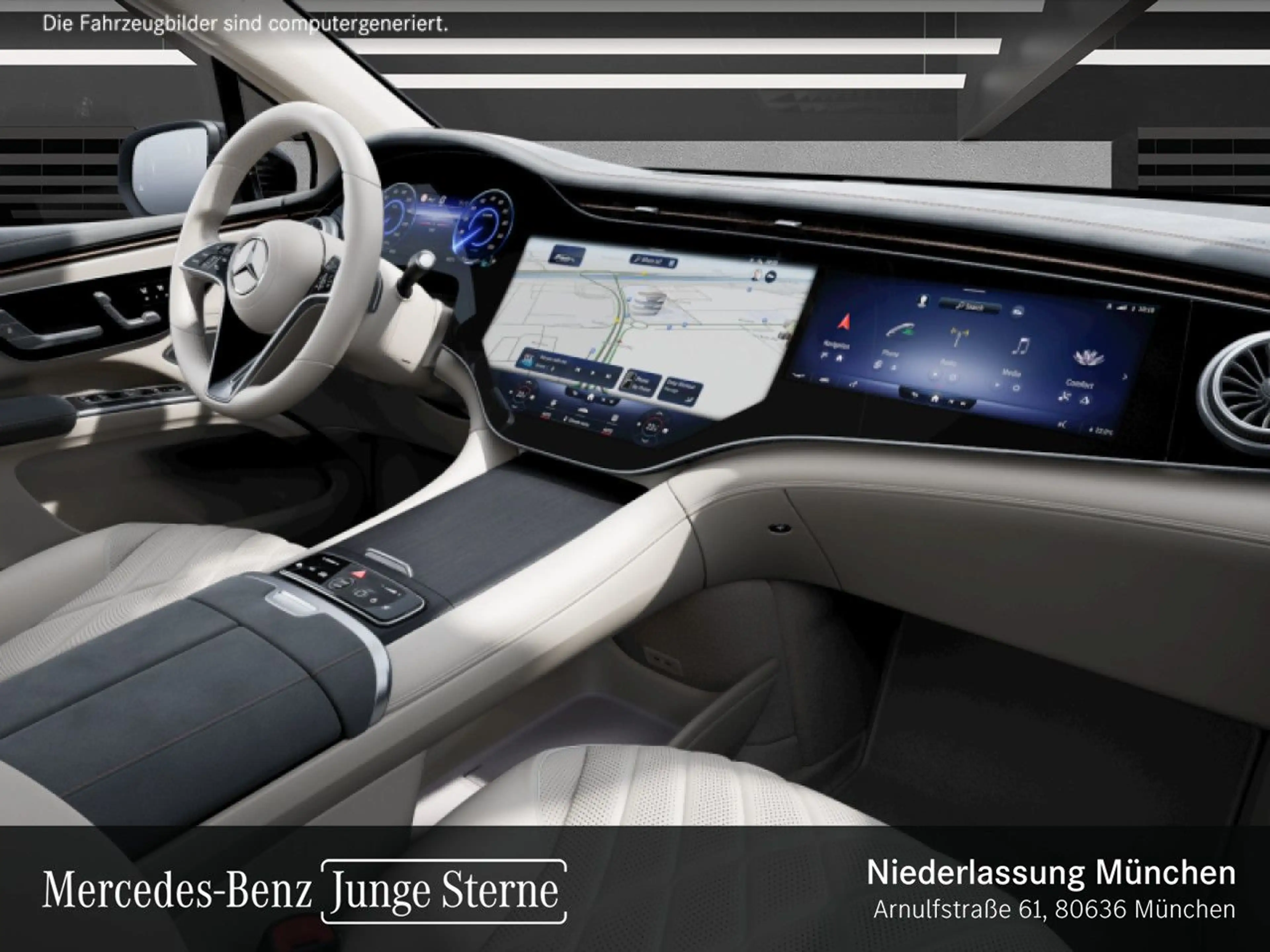 Mercedes-Benz EQS SUV EQS 450 4Matic AMG Fahrass Airmat Pano Burmester — photo 11