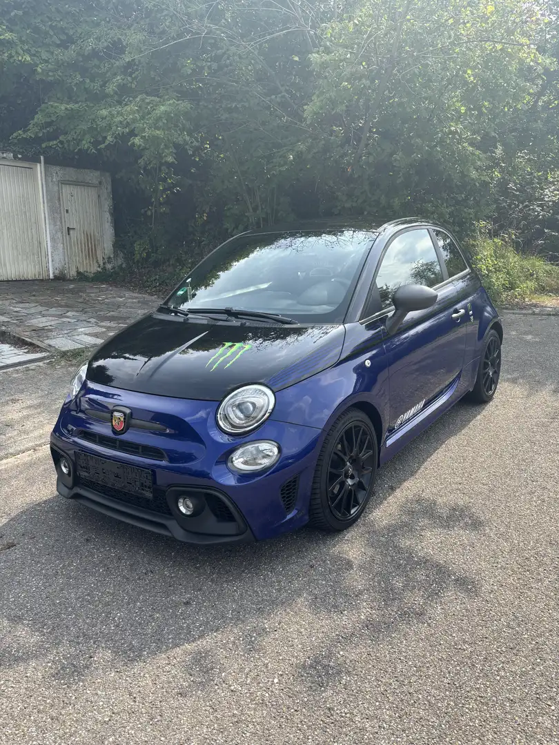 Abarth 500 595 Monster Energy Yamaha Gris - 1