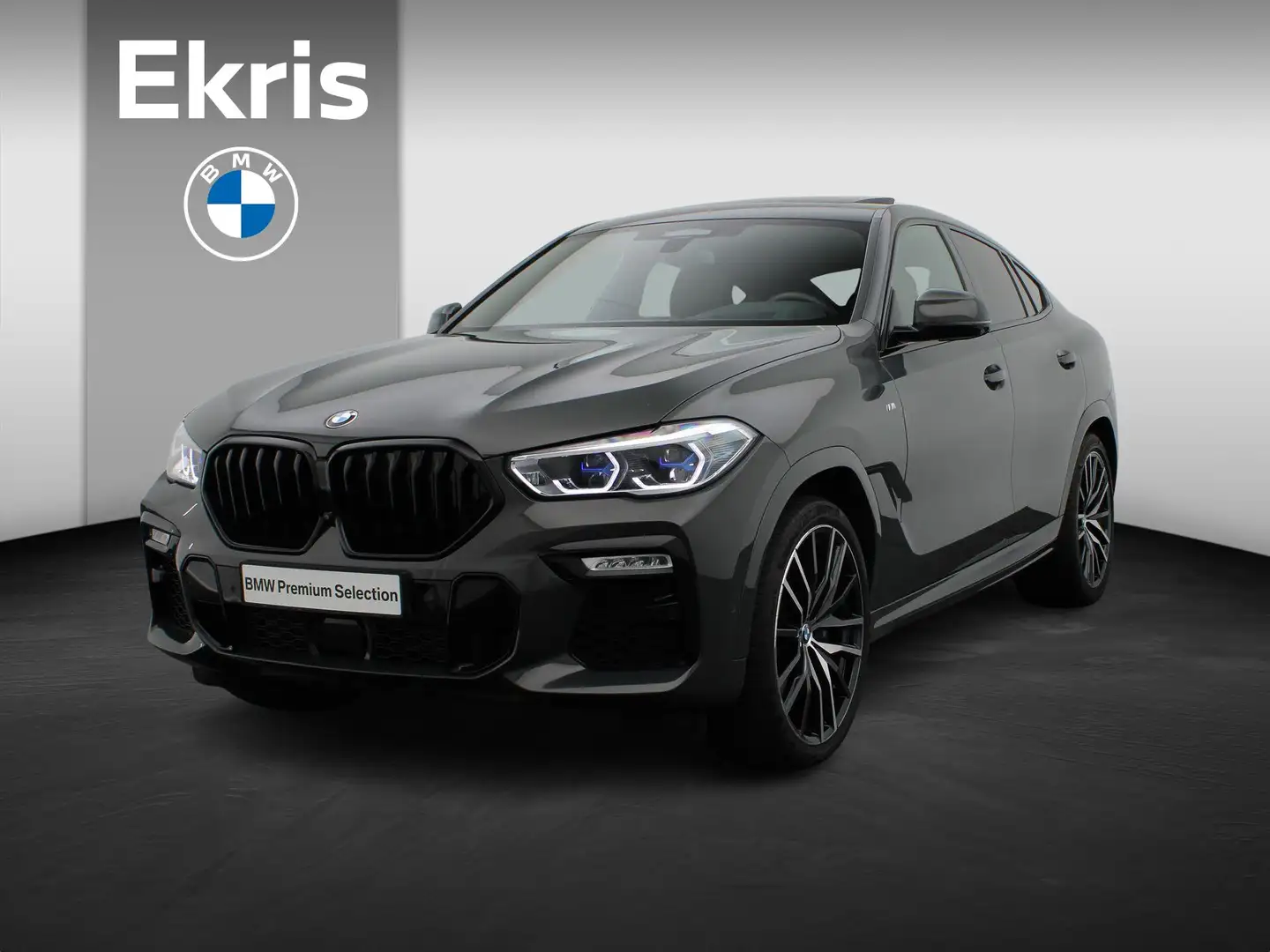 BMW X6 xDrive40i High Executive | M Sportpakket | Trekhaa Grijs - 1