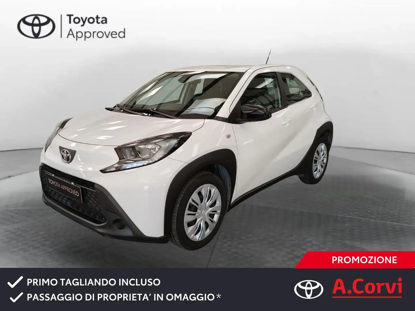 Toyota Aygo X Aygo X 1.0 VVT-i 72 CV 5 porte Active Bianco - 1