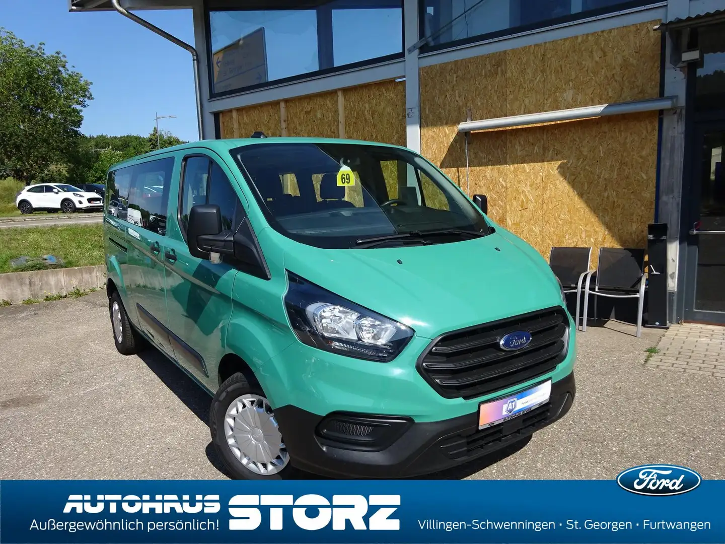 Ford Transit Custom Transit Custom 9-Sitzer Grün - 1
