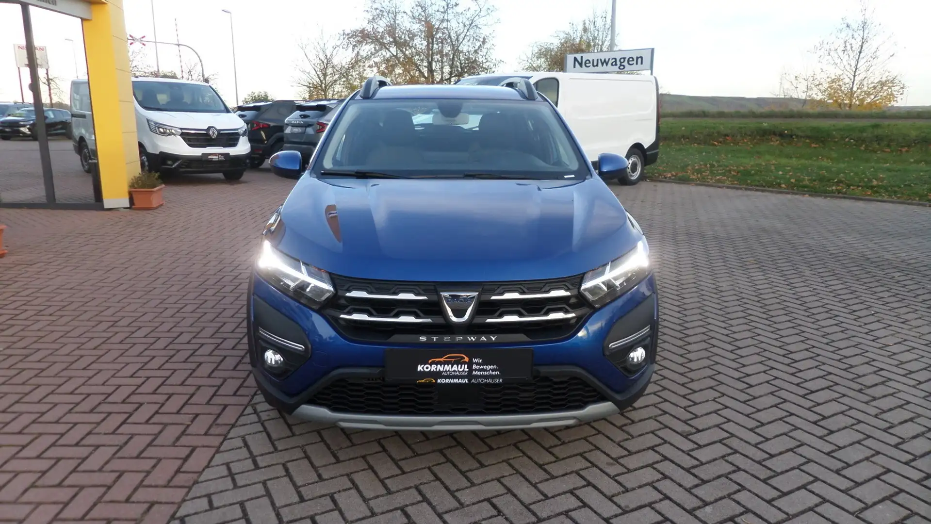 Dacia Sandero Stepway Comfort TCe 90 PS mit Navi Audio-Navigationssystem mit Touchscreen-Farbdisplay (Media Nav) Blau - 2