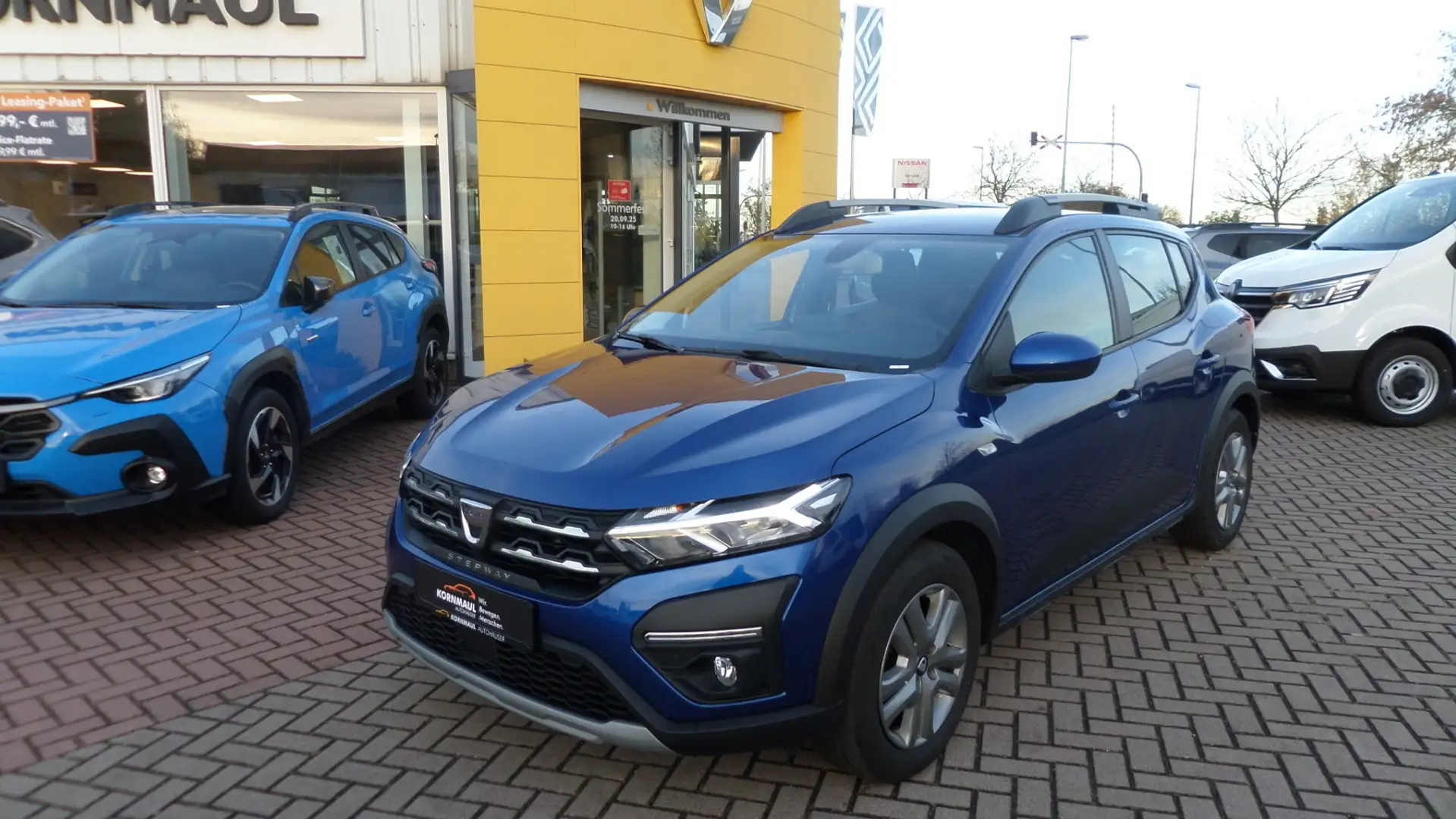 Dacia Sandero Stepway Comfort TCe 90 PS mit Navi Audio-Navigationssystem mit Touchscreen-Farbdisplay (Media Nav) Blau - 1