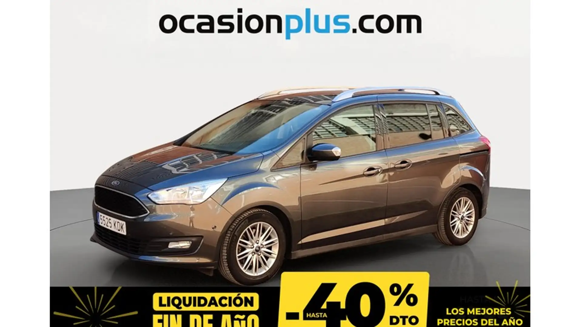 Ford Grand C-Max 1.5TDCi Trend+ 120 Gris - 1