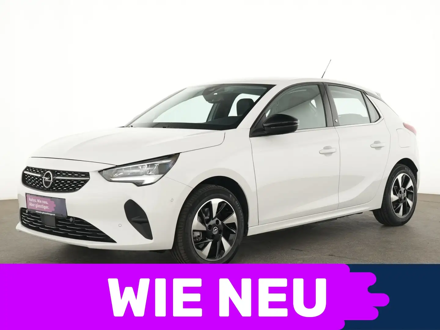 Opel Corsa-e Elegance Sitzheizung|Park & Go Weiß - 1