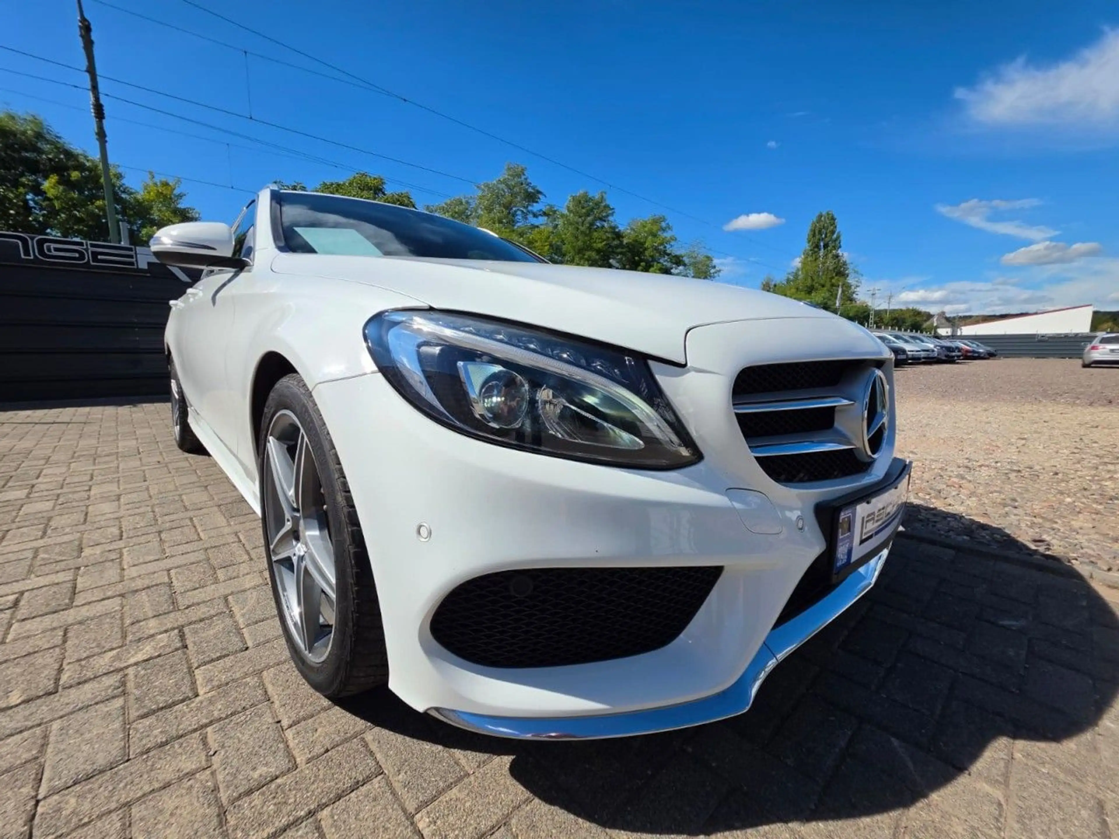 Mercedes-Benz C 250 C250 T AMG-LINE BURMESTER LED LEDER AUTOM NAVI — photo 14