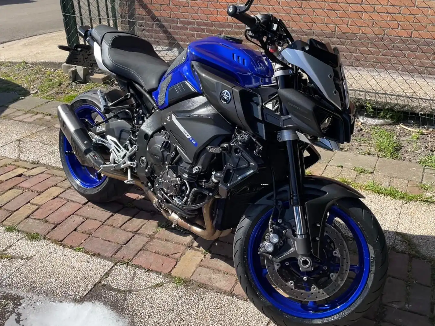 Yamaha MT-10 ABS-TCS-QS-Akrapovic Blauw - 1