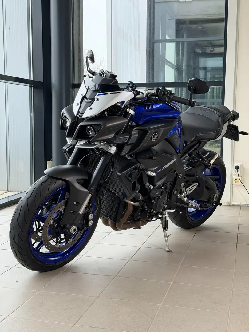 Yamaha MT-10 ABS-TCS-QS-Akrapovic Blauw - 1