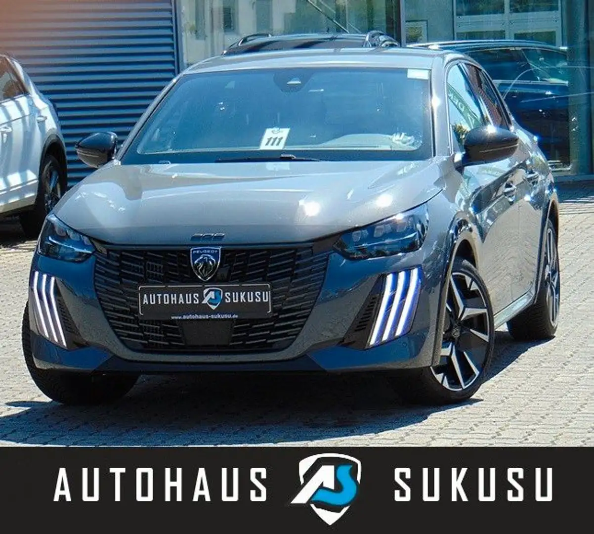 Peugeot 208 GT 1.2 PureTech - 360°Cam - LED - Grau - 1