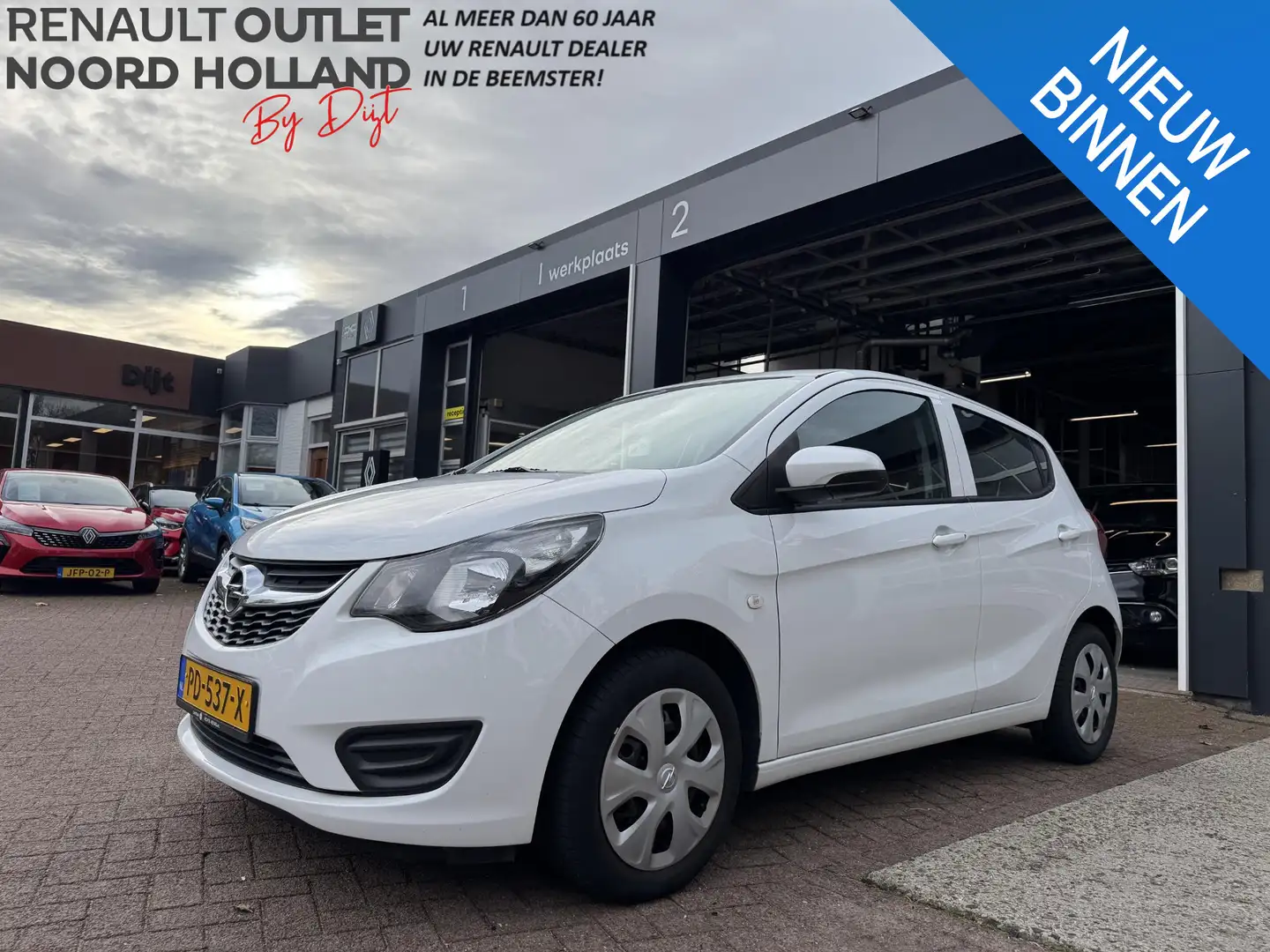 Opel Karl 1.0 ecoFLEX Edition+Trekhaak!! Wit - 1