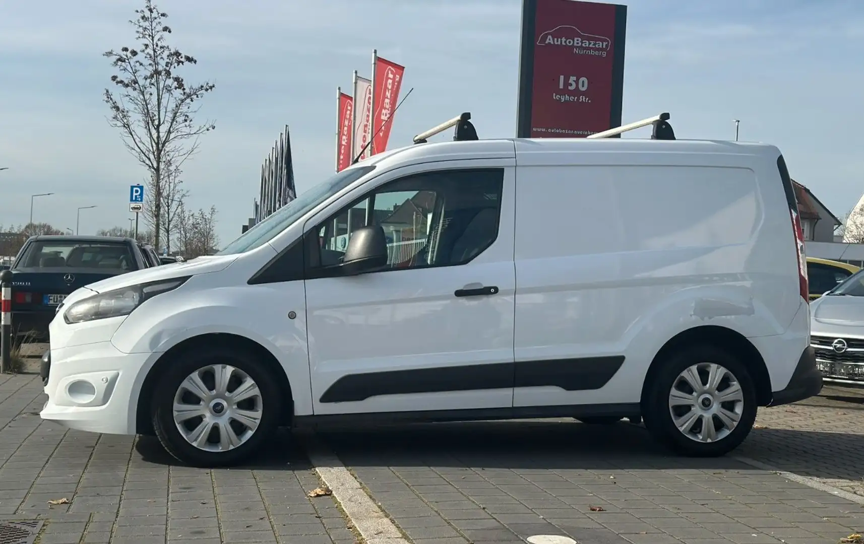 Ford Transit Connect Kasten / PDC / Klima Weiß - 2