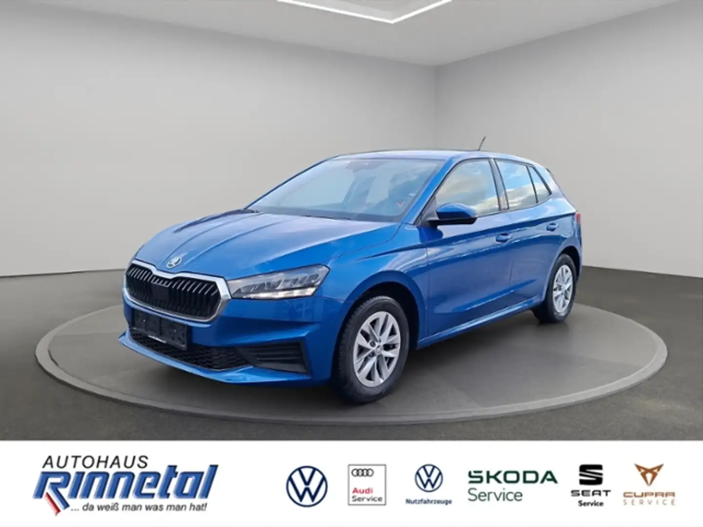 Skoda Fabia 1.0 MPI Active KLIMA+SITZHZG+PDC+BLUETOO+SMART LI Blau - 1