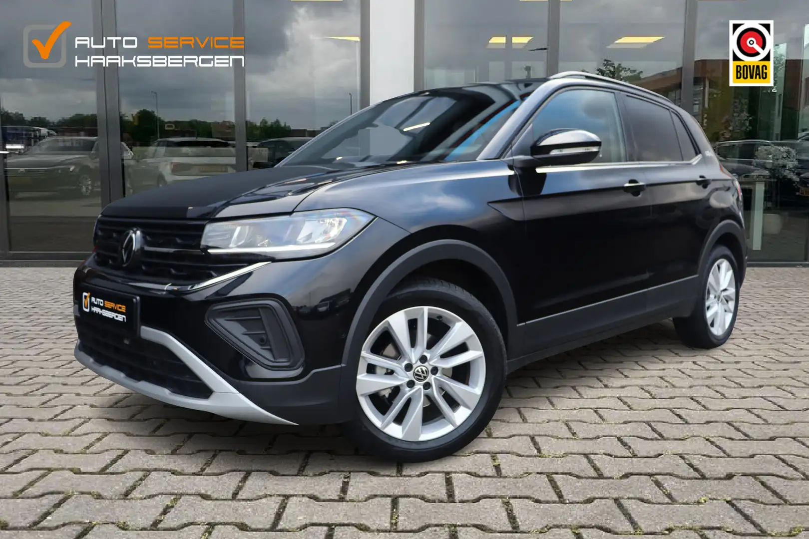 Volkswagen T-Cross 1.0 TSI Goal | ACC | Trekhaak | Navi | Fabrieksgar Noir - 1