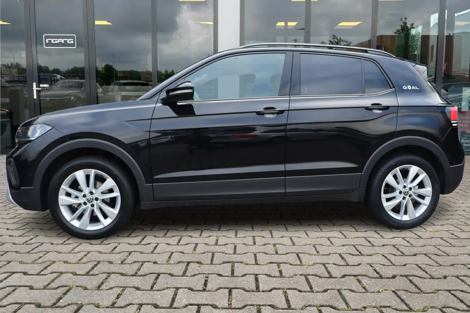 Volkswagen T-Cross 1.0 TSI Goal | ACC | Trekhaak | Navi | Fabrieksgar Noir - 2