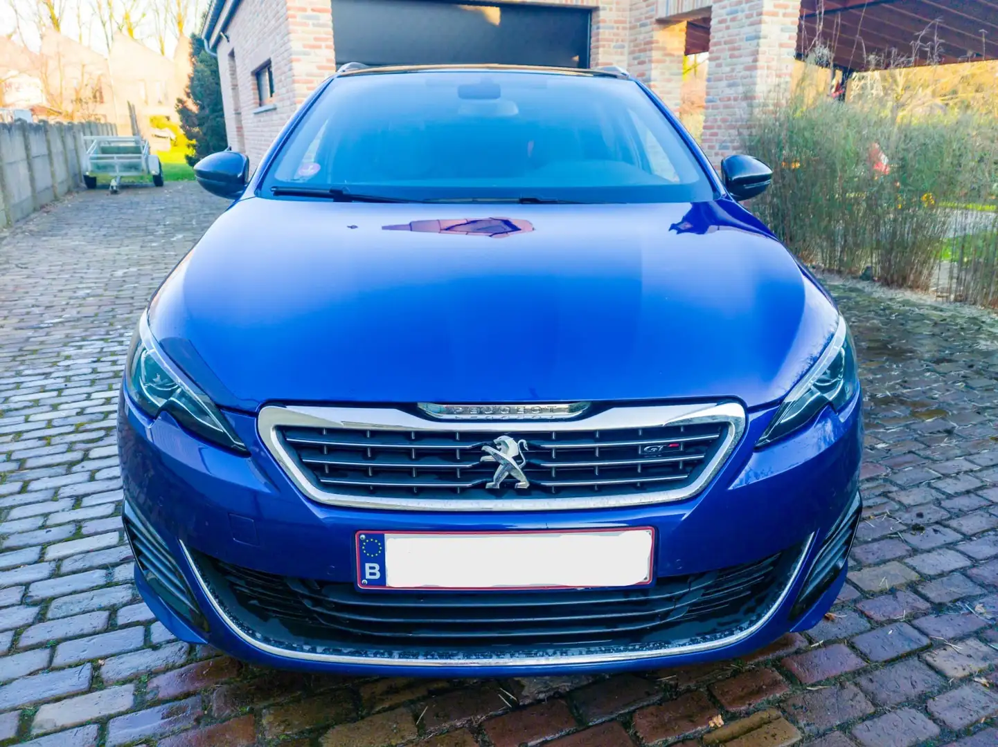Peugeot 308 SW GT incl. winterbanden op originele alu velgen Bleu - 2