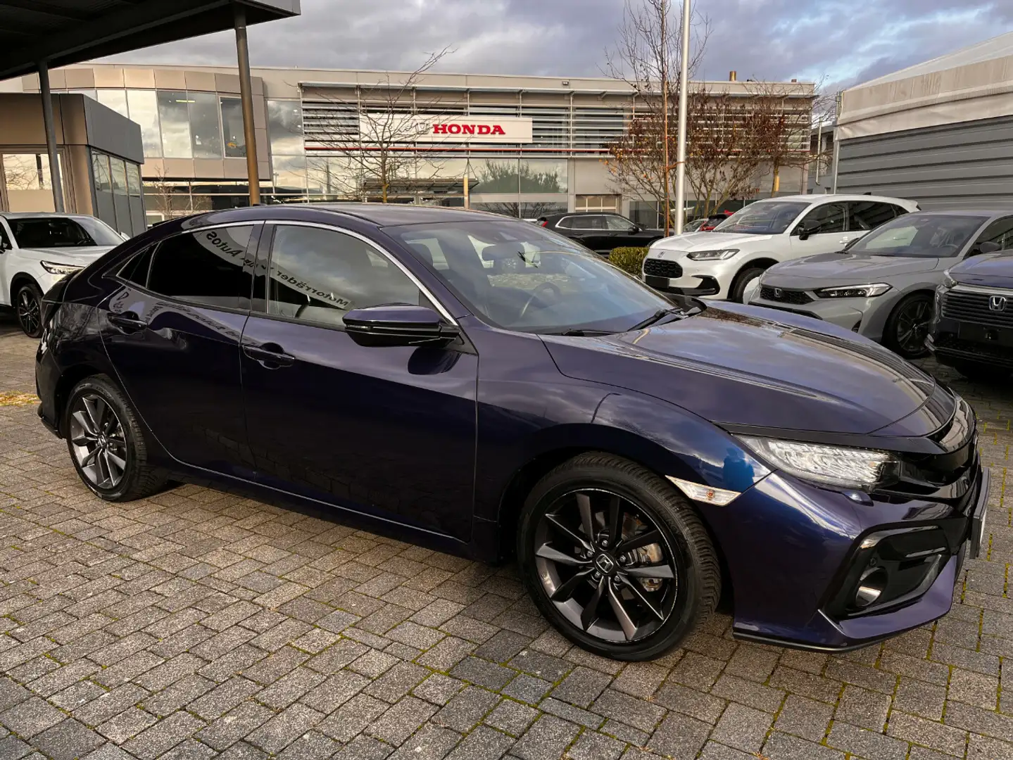 Honda Civic 1.0 Elegance CVT Automatik|Allwetter Azul - 1