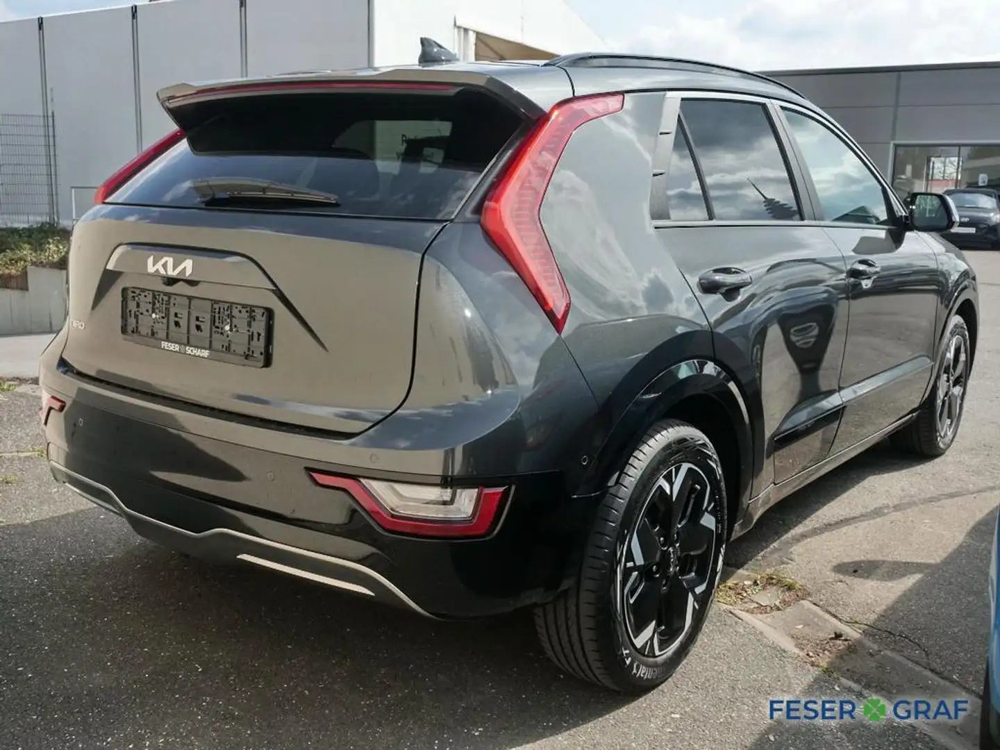 Kia Niro INSPIRATION LEDER NAVI CAM SHZ LHZ WÄRMEPUM Grau - 2