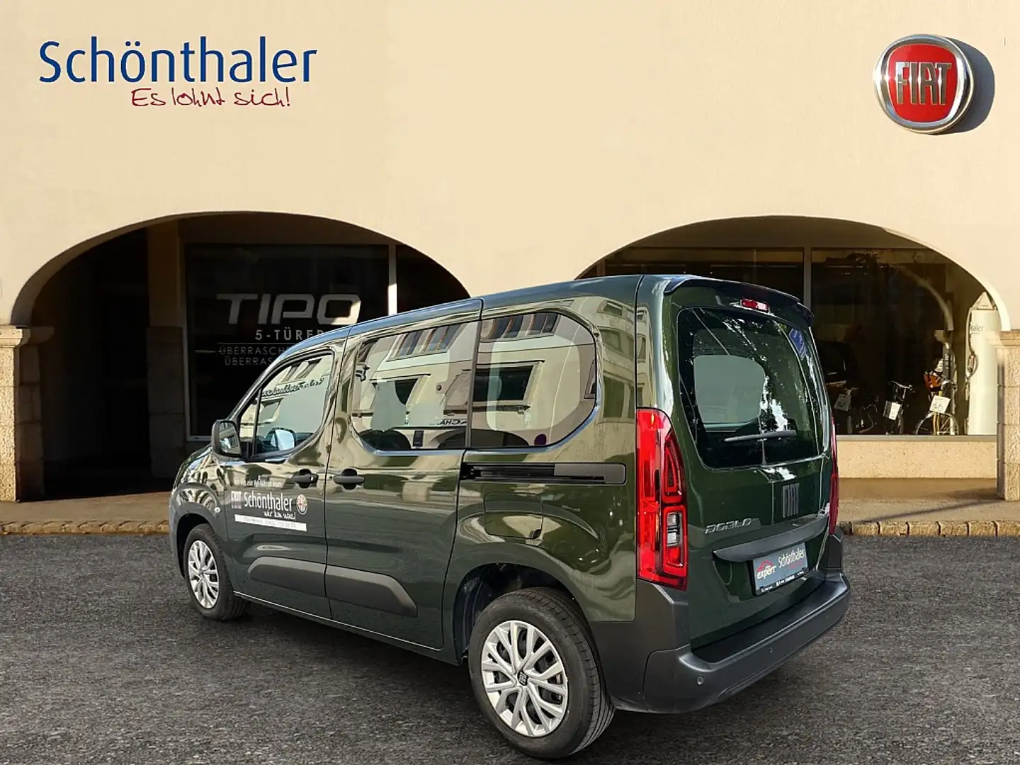 Fiat Doblo M BlueHDi 130 S&S 6-Gang-Manuell Grün - 2